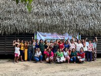 “Somos mujeres de lucha por nuestro territorio, comunidad y ríos”: Guardia Indígena Shipibo Konibo lleva a cabo su segundo encuentro de mujeres en Perú