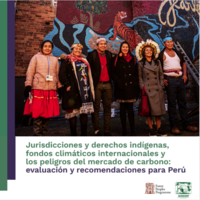 AIDESEP y Forest Peoples Programme presentan análisis de los derechos indígenas frente a los fondos climáticos internacionales y mercados de carbono en la Amazonía peruana