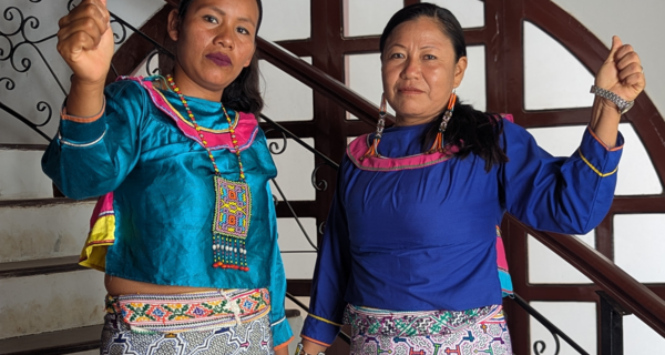 Mujeres protegiendo el territorio: La Guardia Indígena Shipiba