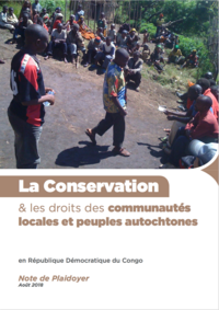 La Conservation et les droits des CLPAs en RDC : Note de Plaidoyer