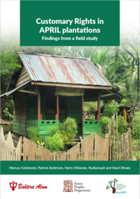 Customary rights in APRIL Plantations: Findings from a field study