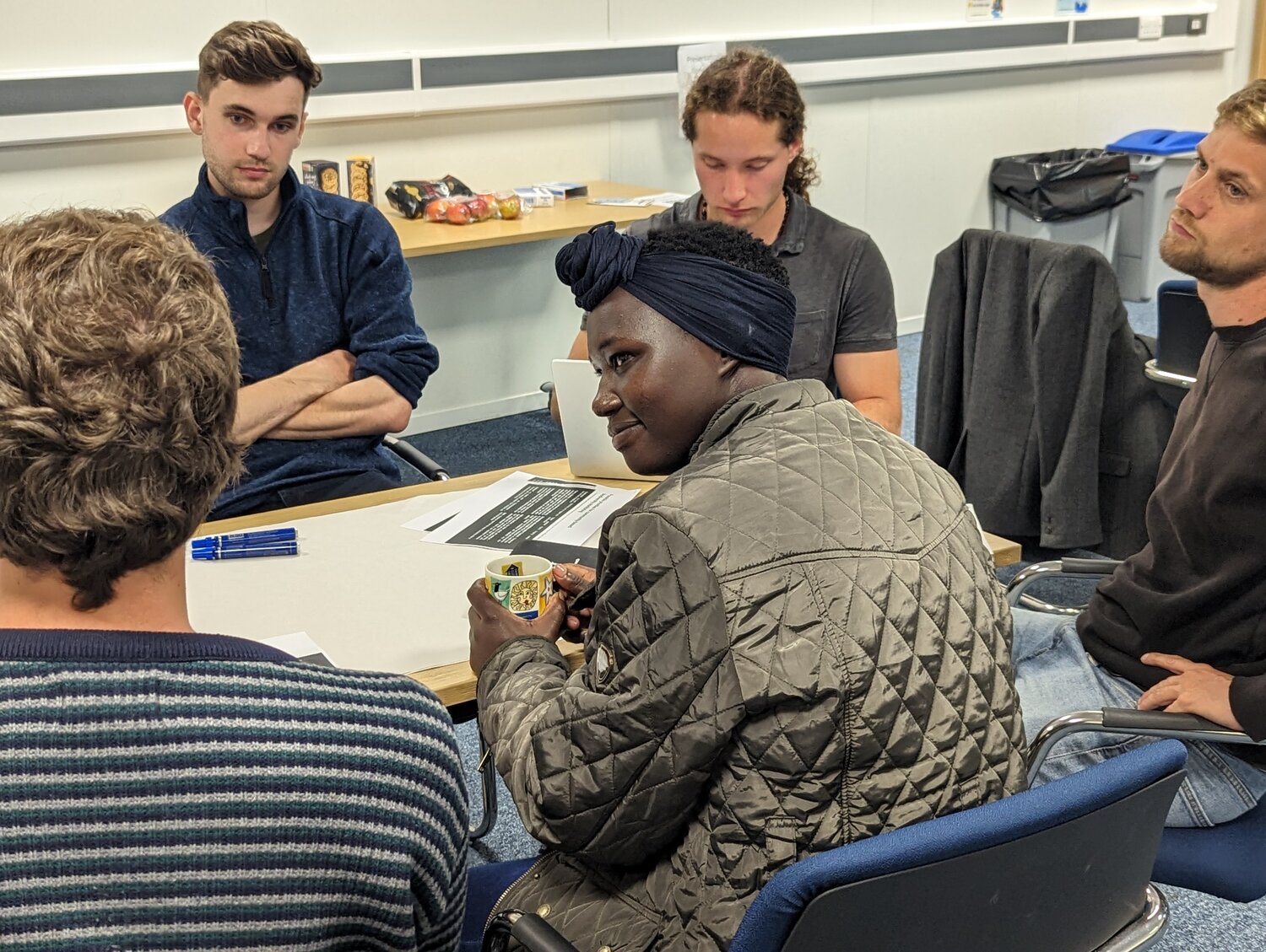 Phoebe in discussion at ICCS workshop.jpg