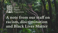 A note from our staff on Black Lives Matter and combatting racism and discrimination