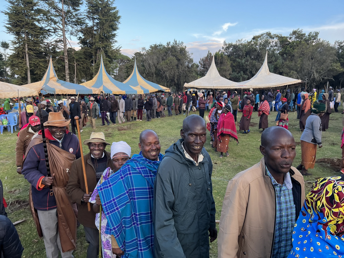 Thanksgiving Day at Laboot, Chepkitale, Mount Elgon, Kenya. November 2022