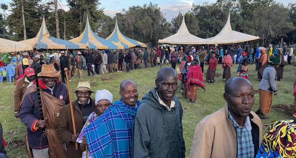 Thanksgiving Day at Laboot, Chepkitale, Mount Elgon, Kenya. November 2022