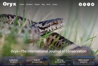 Conservation and human rights: call for papers for Oryx: the International Journal of Conservation