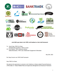 Concern over lack of inclusion of human rights in TNFD draft framework