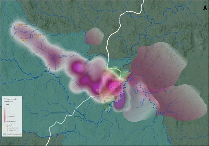 Mapping Shared Territories in Practice: Baka and Bakwele communities use georeferencing to map key resources in the Republic of Congo