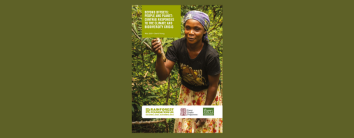 Beyond Offsets: People and planet-centred responses to the climate and biodiversity crisis